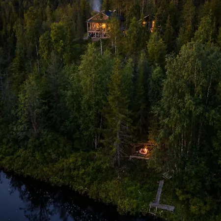 Casa vacanze Viking Hut, Unique Nature Experience, Sauna, Riverbend, Wifi, Yllaes