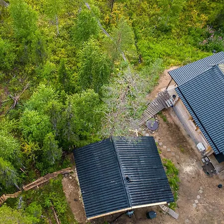Viking Hut, Unique Nature Experience, Sauna, Riverbend, Wifi, Yllaes Casa vacanze *