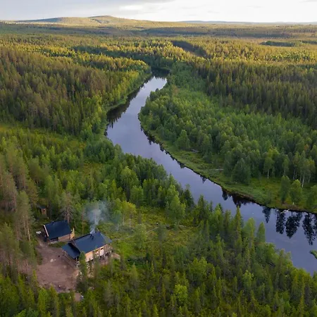 Casa vacanze Viking Hut, Unique Nature Experience, Sauna, Riverbend, Wifi, Yllaes *